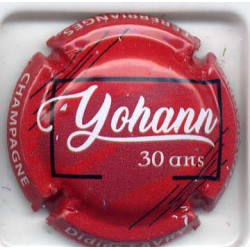 Savry didier  Yohann 30 ans nouvelle capsule de champagne