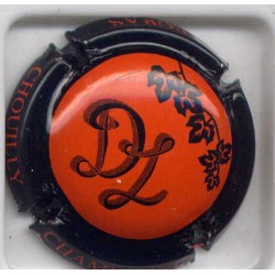 Legras Dominique n°2b orange contour noir