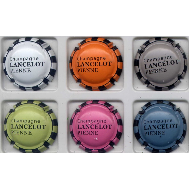 Lancelot pienne n°18 à 18e série de 6 capsules