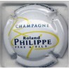 Philippe Roland  n°18a capsules blanc de blancs fond blanc