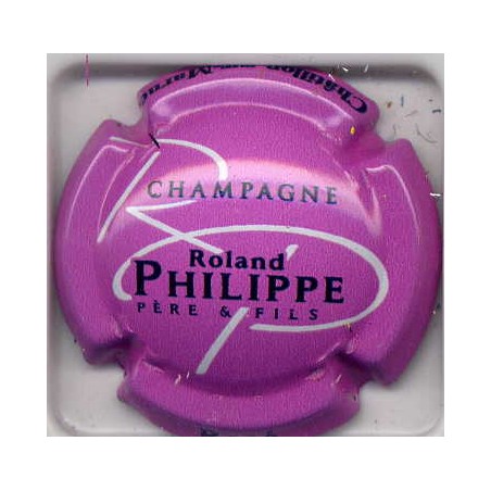 Philippe Roland  n°18d capsules rosé fond rose foncé