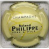 Philippe Roland  n°18e capsules blanc de blancs fond jaune