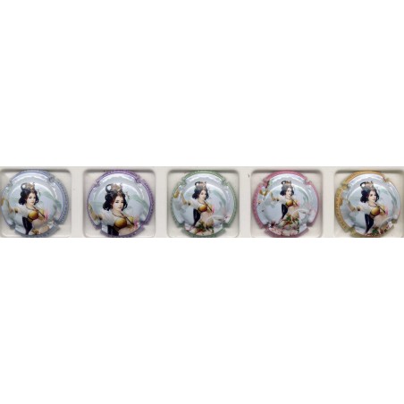 Lemaire Roger Constant n°31 série de 5 capsules femmes chinoise
