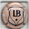 Lagache brateau n°2c capsules fond orange pale