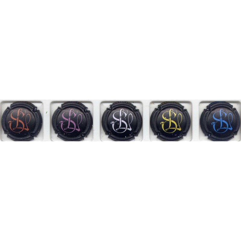 Sombert lecart n18 série de 5 capsules logo sans lauriers