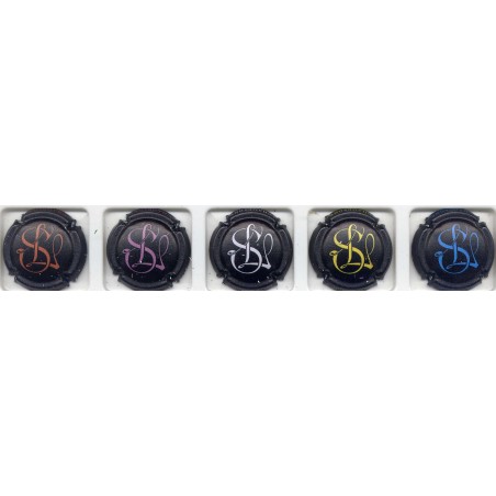 Sombert lecart n18 série de 5 capsules logo sans lauriers