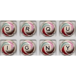 Rigot J.M. n° 17 puzzle orquigny série de 8 capsules