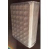 Plastique transparent avec couvercle 40 case ronde paquet de 10 plateaux