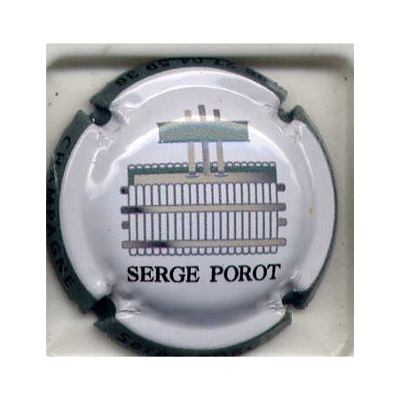 Porot serge n°9b pressoir vert foncé