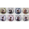 Boutillier-Guinand n°11 et 12 steampunk série de 8 capsules