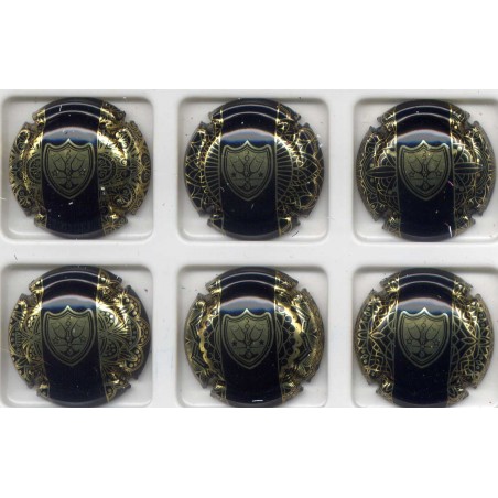 .Générique n°1384 Blason série de 6 capsules
