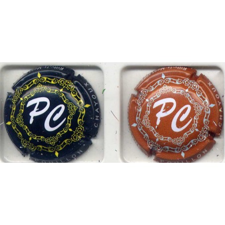 Pouillon Chayoux n°30e et 30f PC fond noir et fond marron 2 capsules