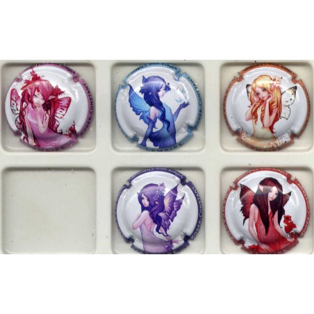 Lemair r.c n°33 à 33d les fées série de 5 capsules