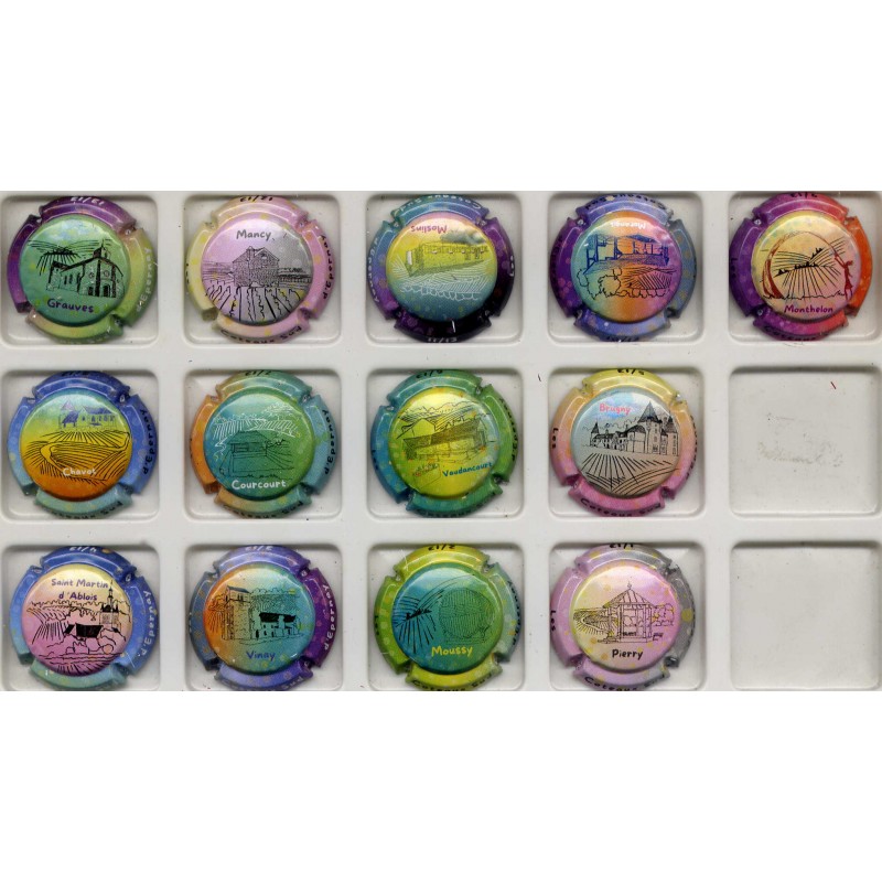 Coteaux Sud d’Epernay nouvelle série de 13 capsules