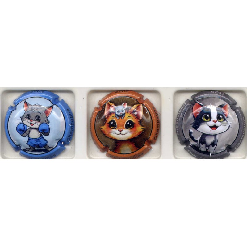 Piot Thomas chatons 2025 nouvelle série de 3 capsules