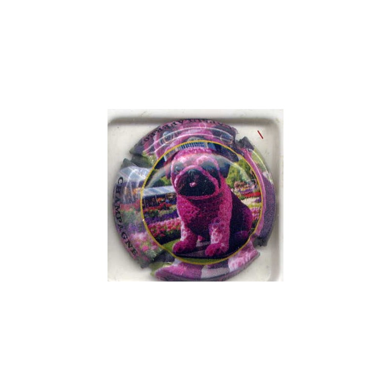 Thibaut Hérault capsulafére02 chien violet  numérotées à 1000exemplaire