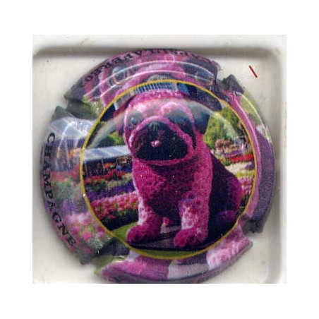 Thibaut Hérault capsulafére02 chien violet  numérotées à 1000exemplaire