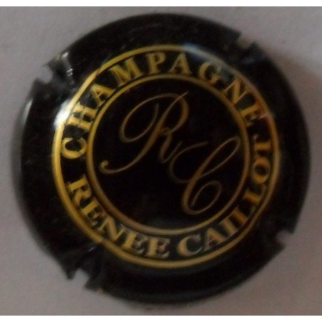 Caillot Renée n°10e noir et or