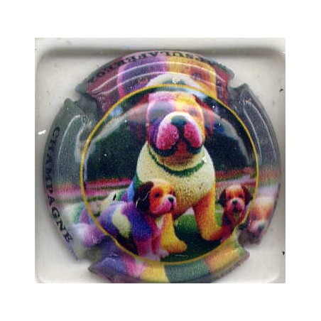 Thibaut hérault chien polychrome numérotées à 1000 exemplaires