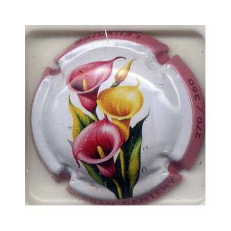 Orban Danteny arum contour rose	 numérotées à 360 exemplaires
