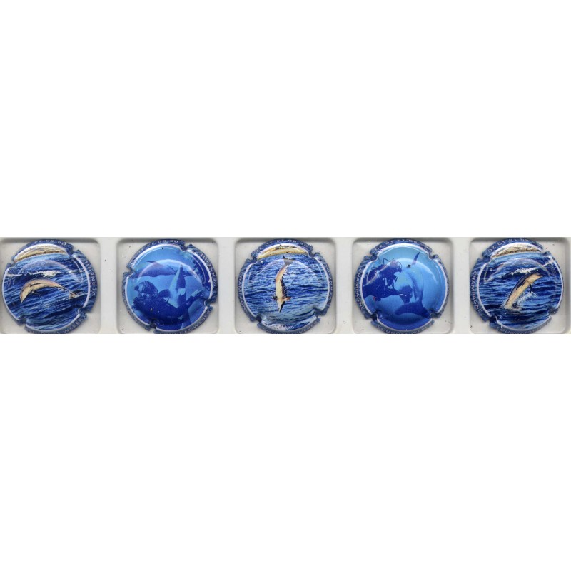 Cougnet Weber les dauphins nouvelle série de 5 capsules