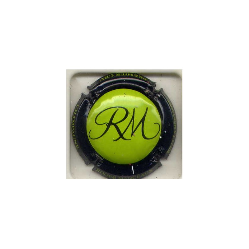 Manceaux Roger n°14a vert, contour noir