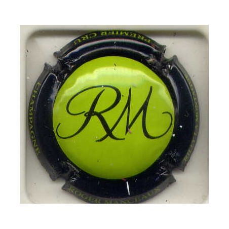 Manceaux Roger n°14a vert, contour noir