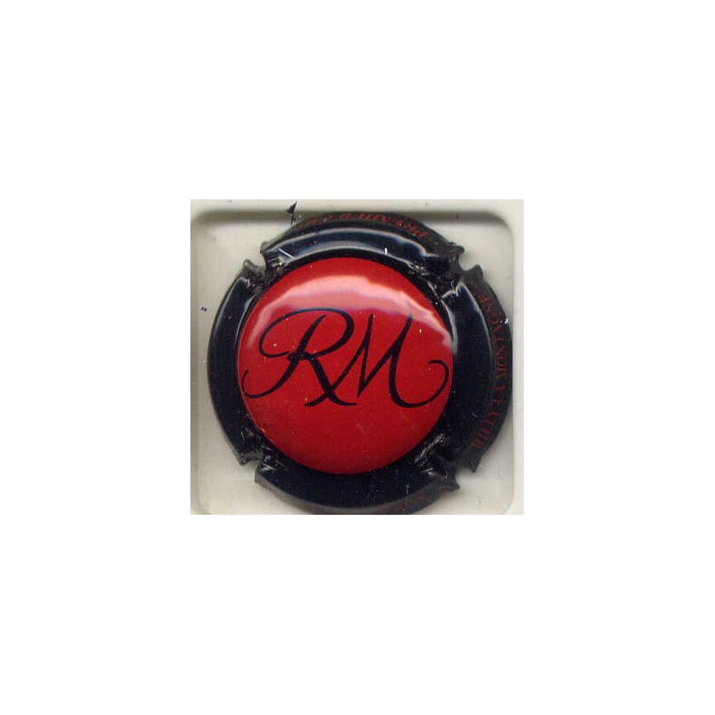 Manceaux Roger n°14e rouge, contour noir