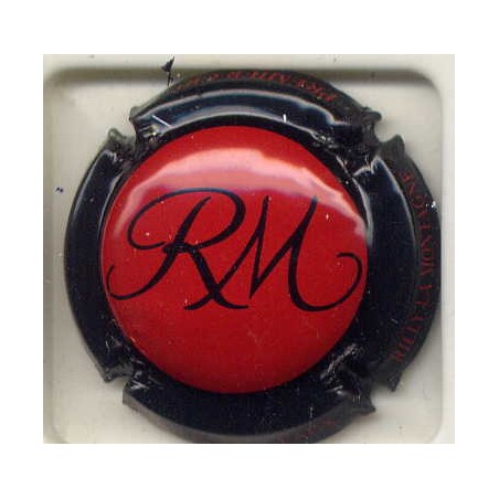 Manceaux Roger n°14e rouge, contour noir