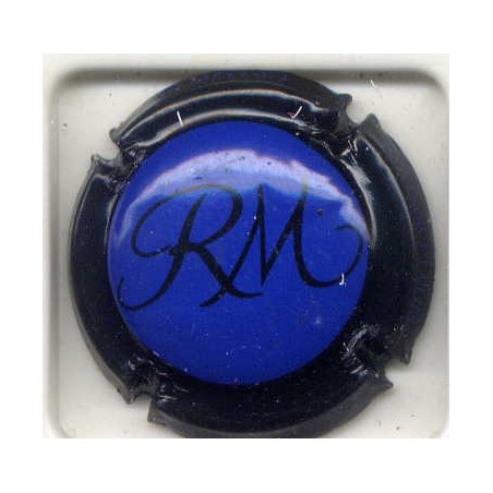 Manceaux Roger n°14f bleu foncé, contour noir