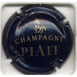 Piaf n°1 noir et or