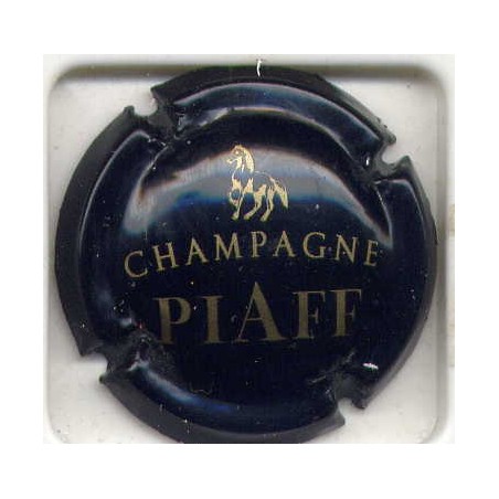 Piaf n°1 noir et or