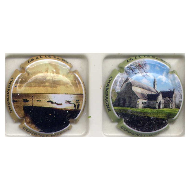 Cougnet-Weber 2 nouvelles capsules de champagne
