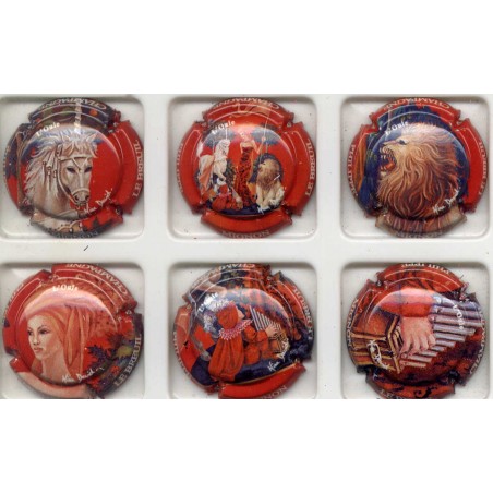 Mignon Philippe n°40 à 40e L'ouïe série de 6 capsules