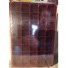 Feutrine carré rouge royal avec couvercle x10