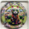 Thibaut herault n°17c chat de face nouvelle capsule capsulafère02 numérotées à 1000ex.