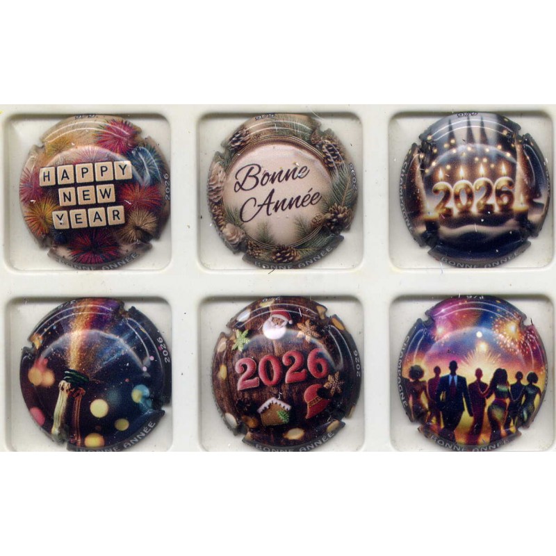 .Générique Bonne Année 2026 nouvelle série de 6 capsules