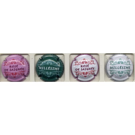 Pouillon Chayoux les cuvées nouvelle série de 4 capsules