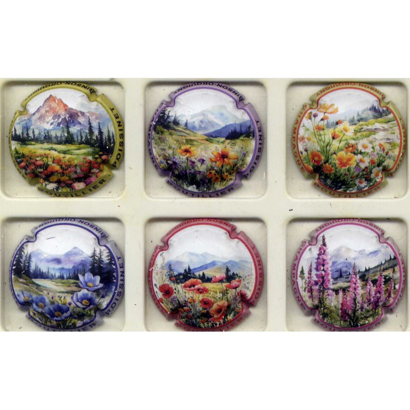 Boutillier Poissinet paysage nouvelle série de 6 capsules