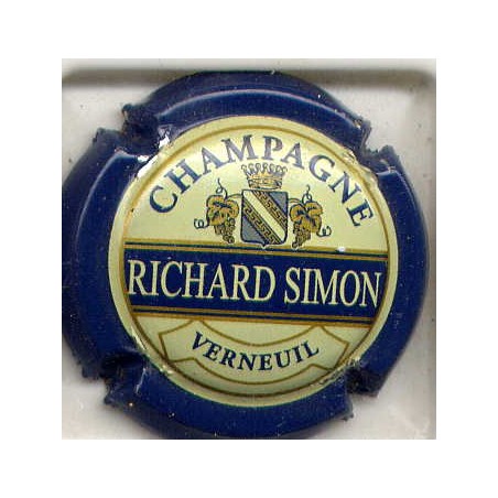Simon Richard n° 1 contour bleu