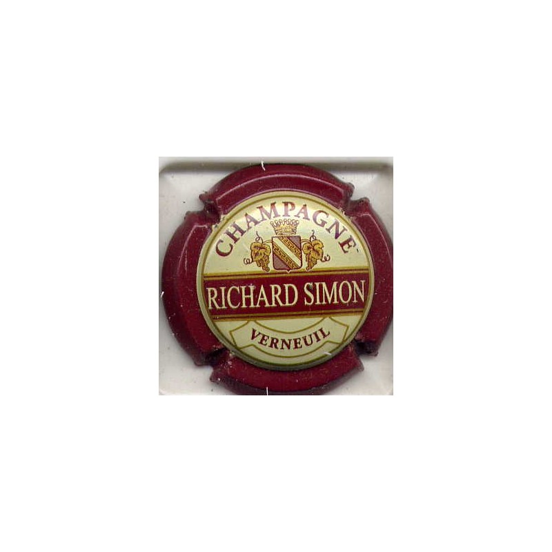 Simon Richard n° 2 contour bordeaux