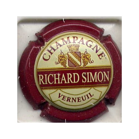 Simon Richard n° 2 contour bordeaux