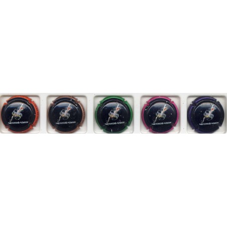 Seconde-simon n°10 à 10d série de 5 capsules