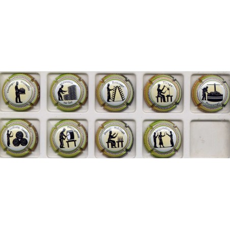 .Générique nouvelle série de 9 capsules les étape de l’élaboration du champagne