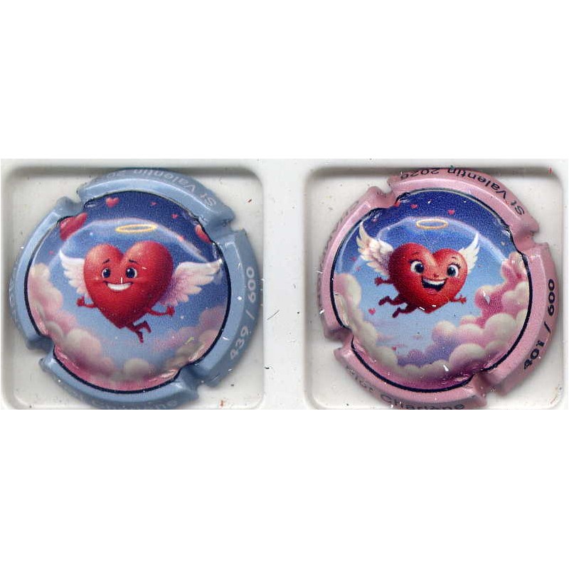 Piot charlène 2 nouvelles capsules saint valentin numérotées à 600ex