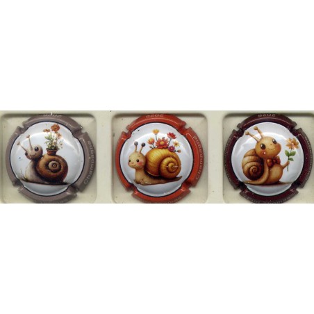 Piot thomas les escargots nouvelle série de 3 capsules