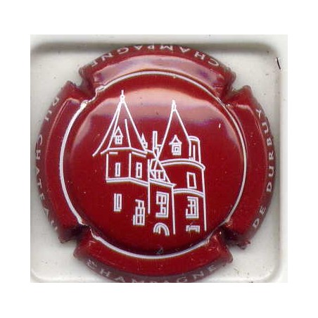 Mathelin n°27c rouge foncé et blanc