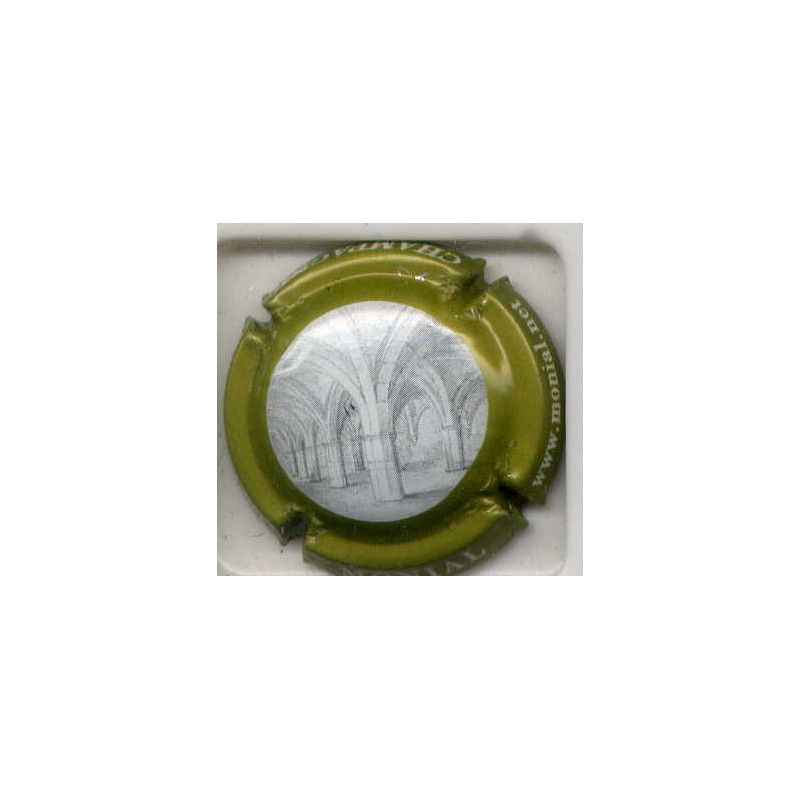 Monial n°1 contour vert pâle
