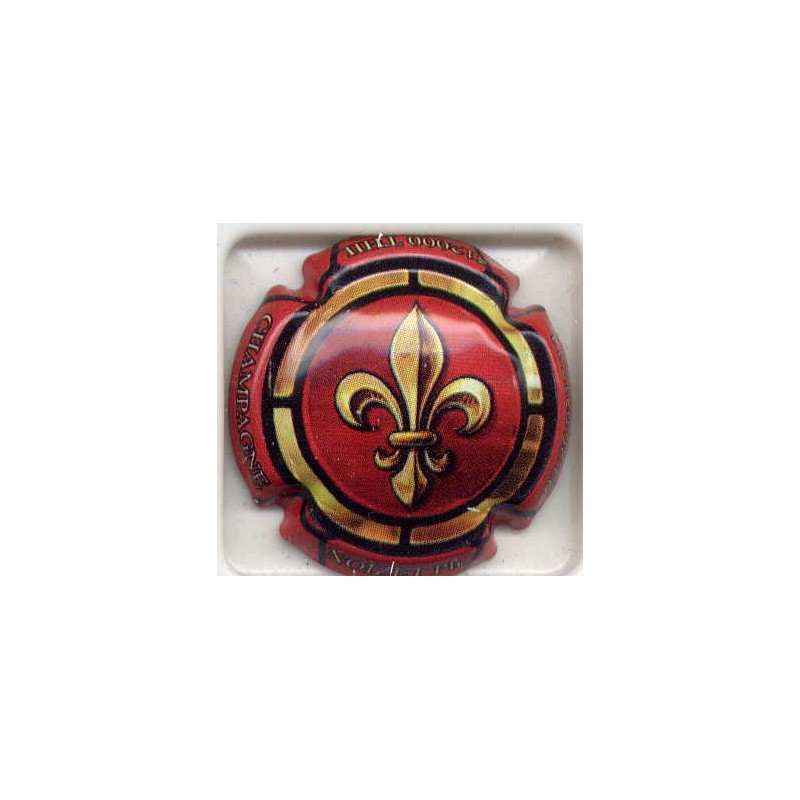 Noizet philippe n°24g rouge contour rouge