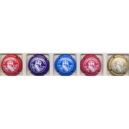 .Générique Ecusson nouvelle série de 5 capsules